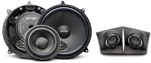Option Lautsprecher kompatibel mit Mercedes Sprinter W907 (W910/VS30) - Plug & Play Front 2-Wege Lautsprechersystem inkl. Center-Speaker
