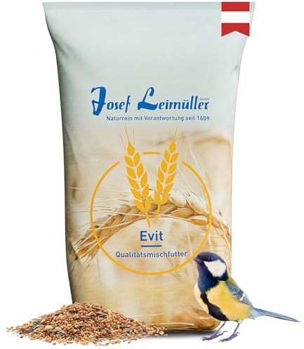 Leimüller Vogelfutter 25kg Classic - Natürliches Wildvogelfutter Ganzjahresfutter - Staubarmes Streufutter ohne Zusatzstoffe - Vogelfutter Wildvögel ganzjährig 25 kg