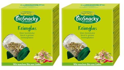 Rapunzel Keimglas bioSnacky (2 x 1 Stk)