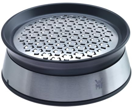 WMF Kitchen classics Ingwerreibe mit Aufbewahrungsbehälter, Cromargan Edelstahl, Kunststoff,