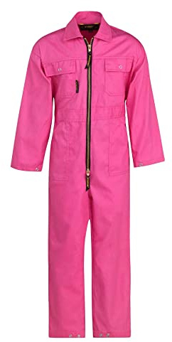 STØRVIK Kinder Rallye-Kombination BW Arbeitsoverall Rallyekombi - Rosa - Größe 92