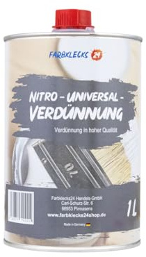 Farbklecks24 Nitro-Universal-Verdünnung 1L, Nitroverdünnung, Reiniger
