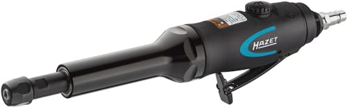HAZET Stabschleifer, gerade, lang 9032LG-1, Länge 285 mm, Vierbackenfutter | Länge 285 mm, Betriebsdruck 6.3 bar, 600 g, Schalldruckpegel 81 dB(A) Lp A, Luftbedarf 99 l/min, Drehzahl min 2000 upm
