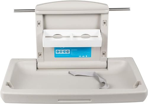 VEVOR 85 x 57 x 47 cm Wickeltisch klappbar Wickelstation für Babys HDPE für Geschäftliche und Private Anlässe