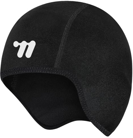 LuTuo Fahrrad Mütze Winter | Wintermütze Fahrradmütze | Bike Warm Cap Winddichte Helmmütze | Helm-Unterziehmütze Herren/Damen für Fahrradhelm Skihelm Sportmütze für Radfahren Motorradfahren Skifahren