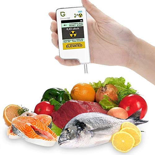 6in1 Greentest Eco 5 + Fisch + TDS Geigerzähler Nitrattester Strahlenmessgerät Strahlungsmessgerät