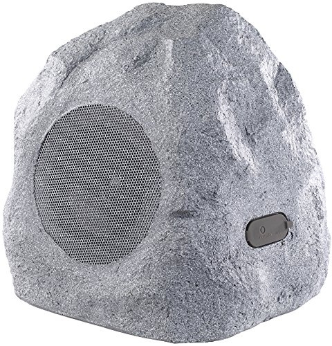 auvisio Gartenlautsprecher: Garten- und Outdoor-Lautsprecher im Stein-Design, Bluetooth, 30W, IPX4 (Gartenlautsprecher Bluetooth, Außenlautsprecher, Box)