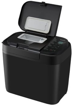 Panasonic SD-R2530KXE Automatischer Brotbackautomat, 30 Programme, Schwarz | Brot bis 1,1Kg, 30 Programme, 4 glutenfreie Programme, Nussspender, 2 Temperatursensoren, 13-Stunden-Zeitvorwahl, Schwarz