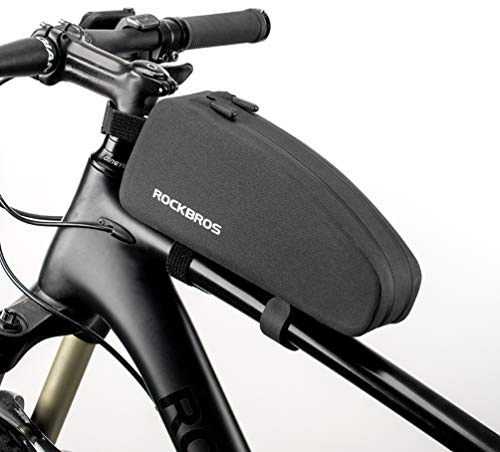 ROCKBROS wasserdichte Rahmentasche für Fahrrad, Lenkertasche Fahrradtasche MTB Oberrohrtasche 1L /1.6 L