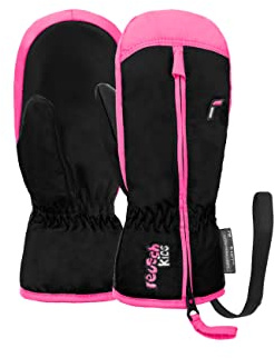 Reusch Ben Mitten extra warme und weiche Fausthandschuhe Winterhandschuhe Fäustlinge Kinder Babys Kleinkinder Mädchen und Jungen mit einem Reißverschluss