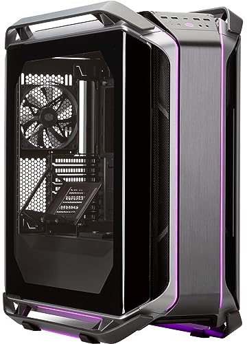 Cooler Master COSMOS C700M - ARGB-Aluminiumgehäuse mit doppelt gebogener Glasscheibe, ultra-modularem Rahmen und extremer Hardwarekapazität - Full Tower