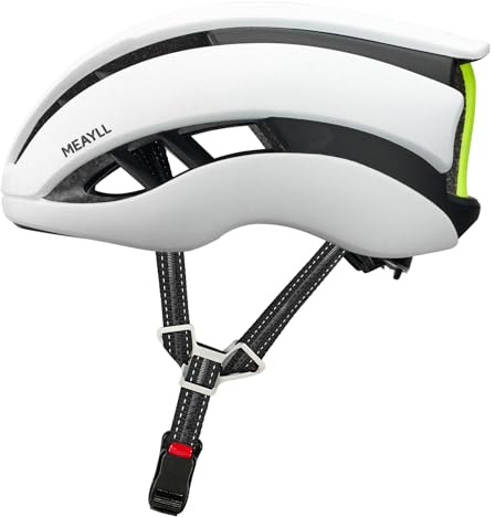 Fahrradhelm Herren Damen, Leichter Fahrradhelm Erwachsene für City & Rennrad mit Magnetverschluss, 16 Belüftungsöffnungen, CE EN1078 – Verstellbar M/L (55–61 cm, ca. 290–300g)