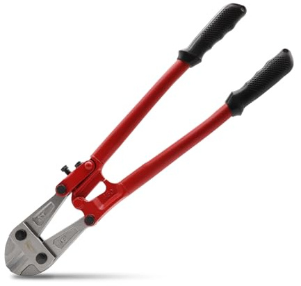HOUSERAN Bolzenschneider 45,7 cm – Schwerlast-Drahtschneider für Zäune, Ketten, Schrauben und Schlösser, Metallschneider, Bowdenzugschneider