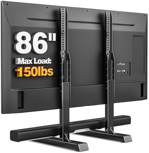 TVON Universal Großer TV Ständer für 37 zu 86 Zoll VESA 800x600 mm