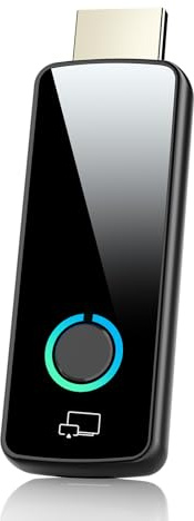 Wireless HDMI Display Dongle Adapter,Miracast Adapter Dongle,HDMI Wireless Extender für Media/Video/Audio- und Datei-Streaming vom Laptop, PC oder Smartphone auf HDTV oder Projektor (W3401)