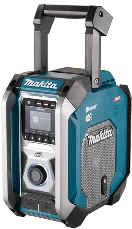 Makita MR007GZ Baustellenradio 18 V, 40 V Max., DAB, DAB+, FM, Bluetooth, Petrol, ohne Akku, ohne Ladegerät