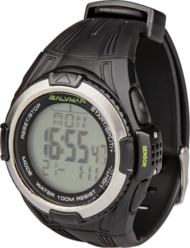 SALVIMAR 8000 Taucheruhr Unisex Erwachsene, schwarz