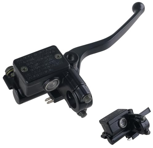 Hauptbremszylinder vorne rechts 7/8 22mm, Kupplungshebel Motorrad Bremshebel Universelle rechten Hebel Pumpe für 50cc 150CC Motorräder Quad Bike E-Scooter ATV Geländemotorräder