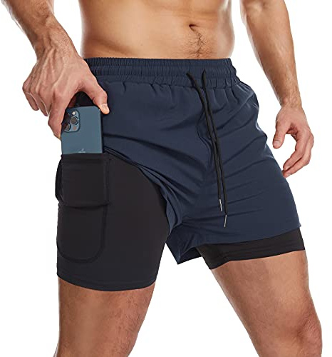 Danfiki Kurze Hosen Herren Sporthose Running Shorts Laufshorts Schnell | Sport,Hose,Leicht,Schnell,Reißverschlusstasche,Taschen,Laufen,Basketball,Swim,Gym,Freizeit,Fitness,Training,