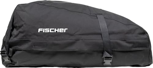 FISCHER Faltbare, hochstabile, wasserabweisende Dachbox 270 Liter, mit Aufbewahrungstasche