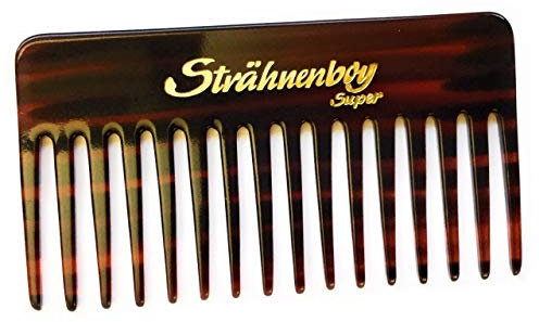 Strähnenboy Super Lockenkamm handgemacht 13 cm 16 Zinken Strähnenkamm Afrokamm grobe Zahnung (13)